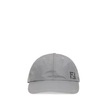 Casquette Fendi en nylon gris