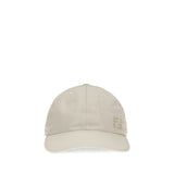 Casquette en nylon beige Fendi