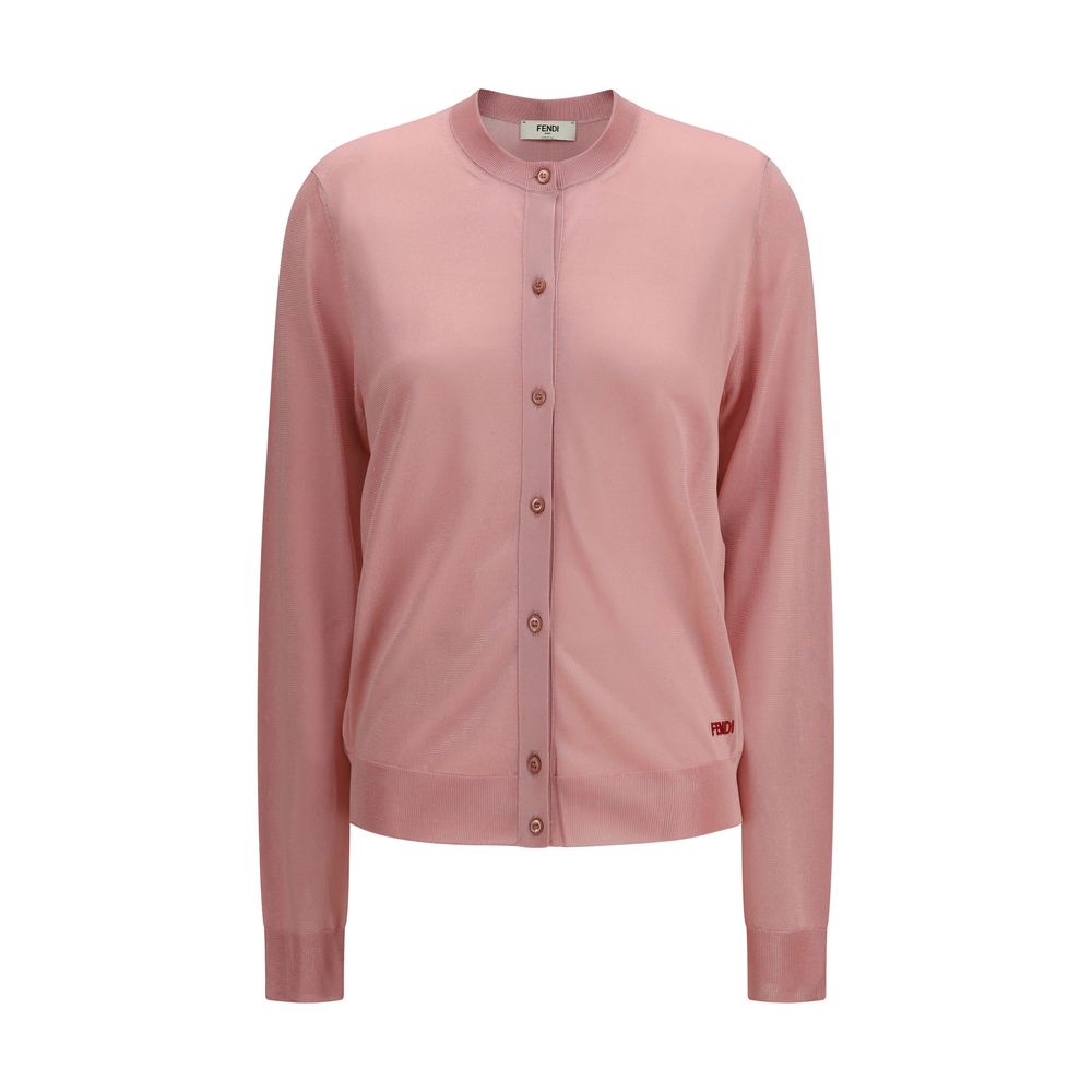 Fendi Multicolor Viscose Cardigan for Women