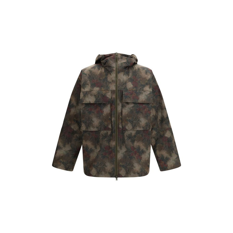 Herno Bicolor Nylon Parka - Élégance et Fonctionnalité