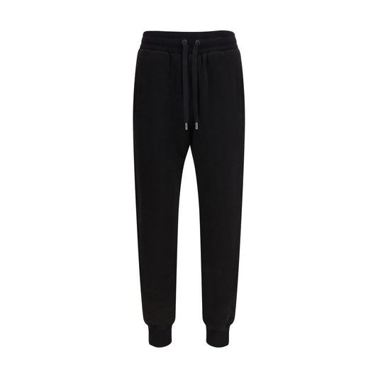 Dolce & Gabbana Zwarte Katoenen Casual Broek