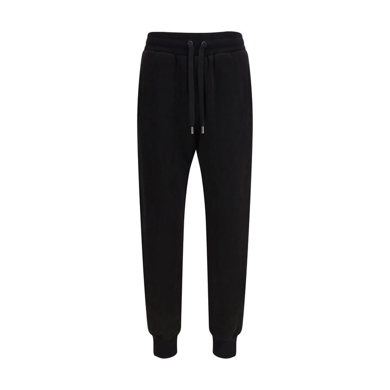 Dolce & Gabbana Zwarte Katoenen Casual Broek