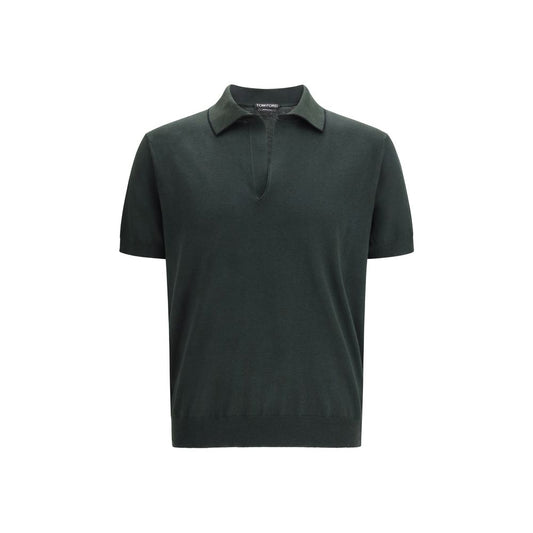 Tom Ford Bicolor Katoenen Poloshirt