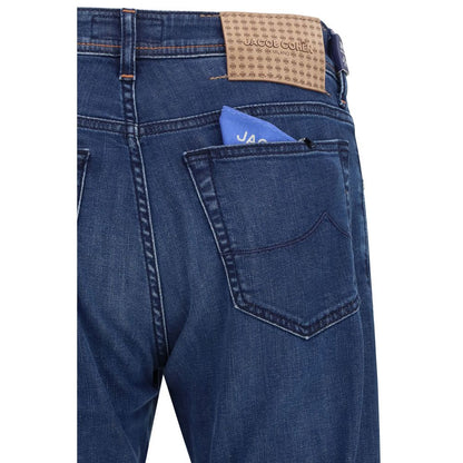 Jean slim en coton bleu Jacob Cohen