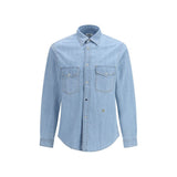 Jacob Cohen Blue Denim Shirt - Contemporary Elegance