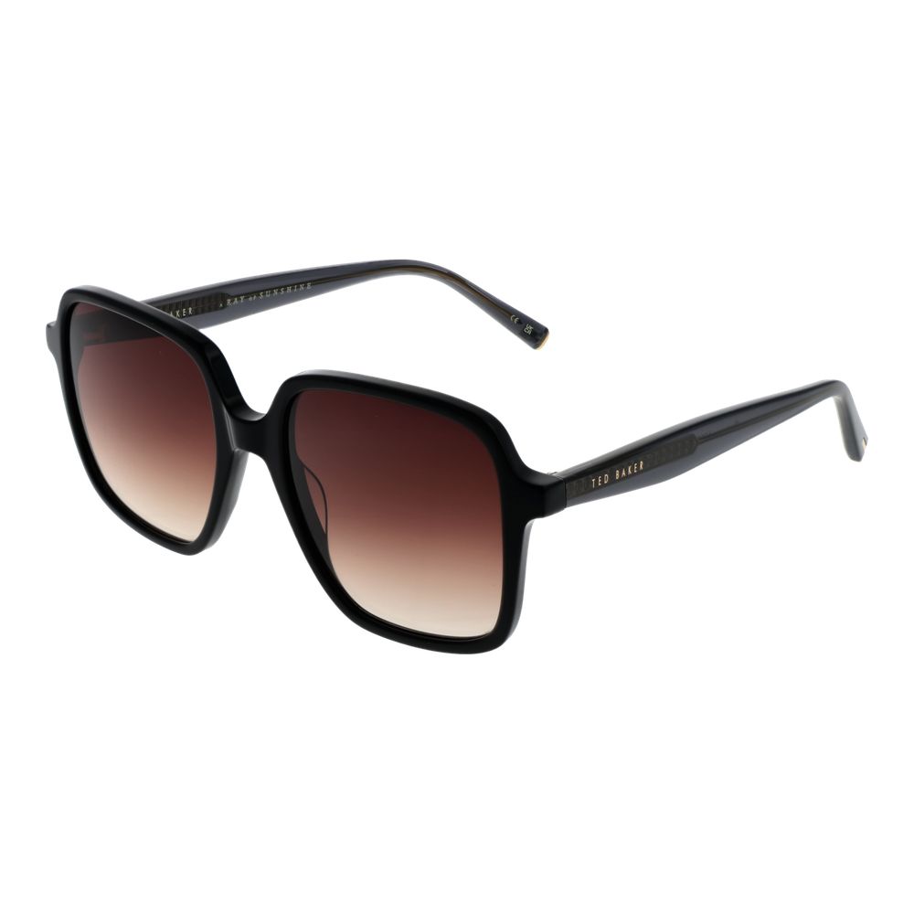 Lunettes de soleil Ted Baker noires en acétate