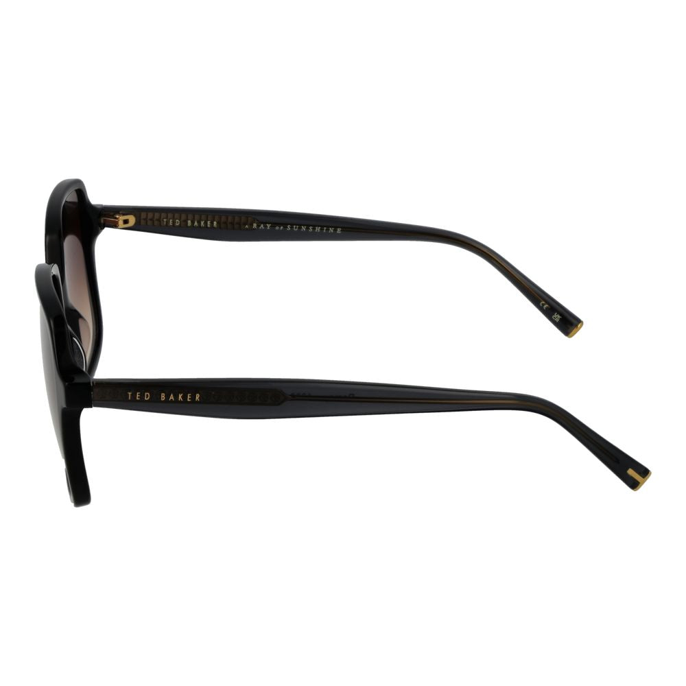 Lunettes de soleil Ted Baker noires en acétate