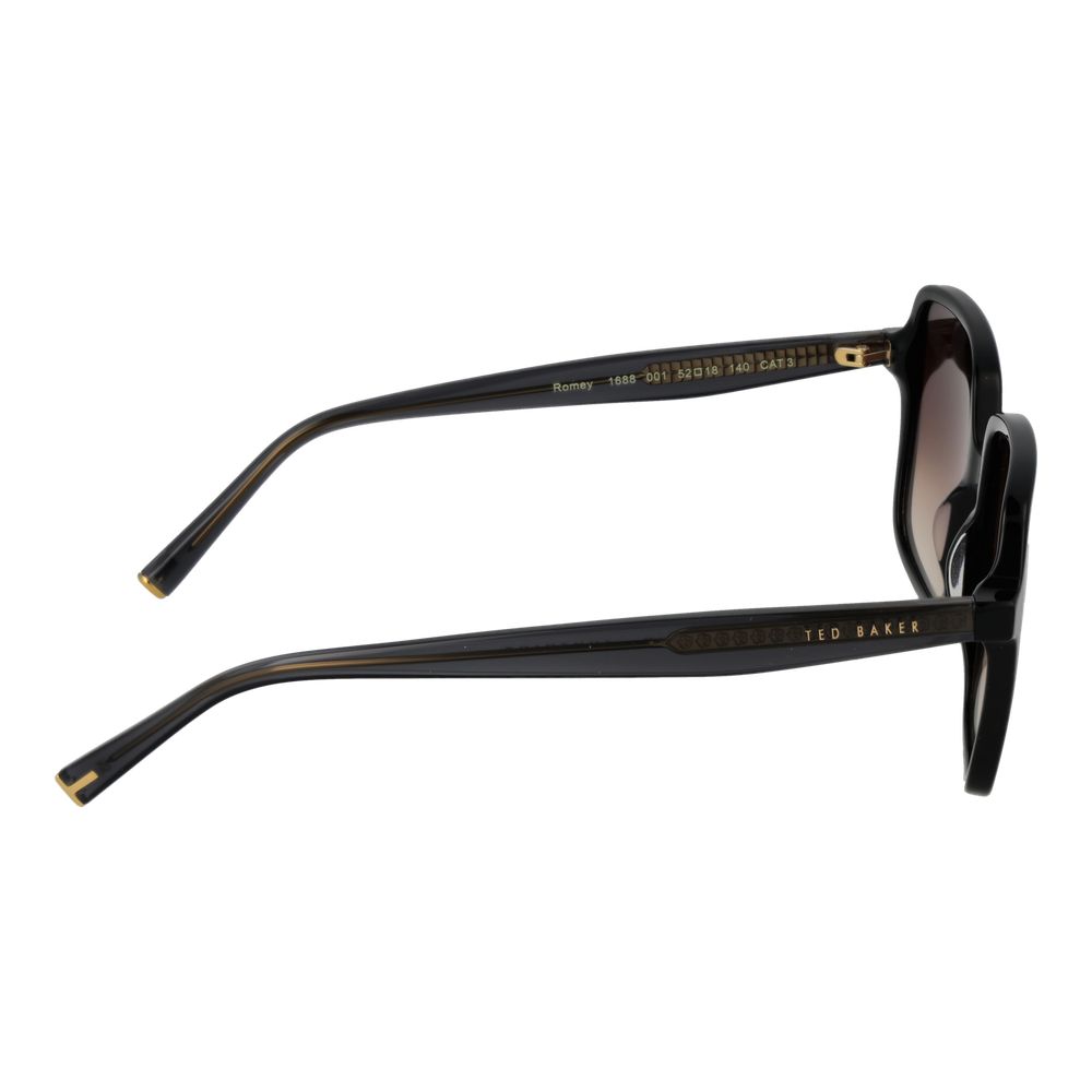 Lunettes de soleil Ted Baker noires en acétate