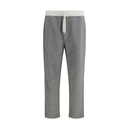 Brunello Cucinelli Grijze Katoenen Joggingbroek (Sportbroek)