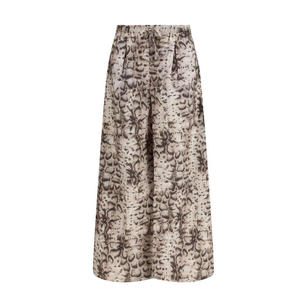 PINKO Gussola Multicolor Cotton Casual Pants for Women