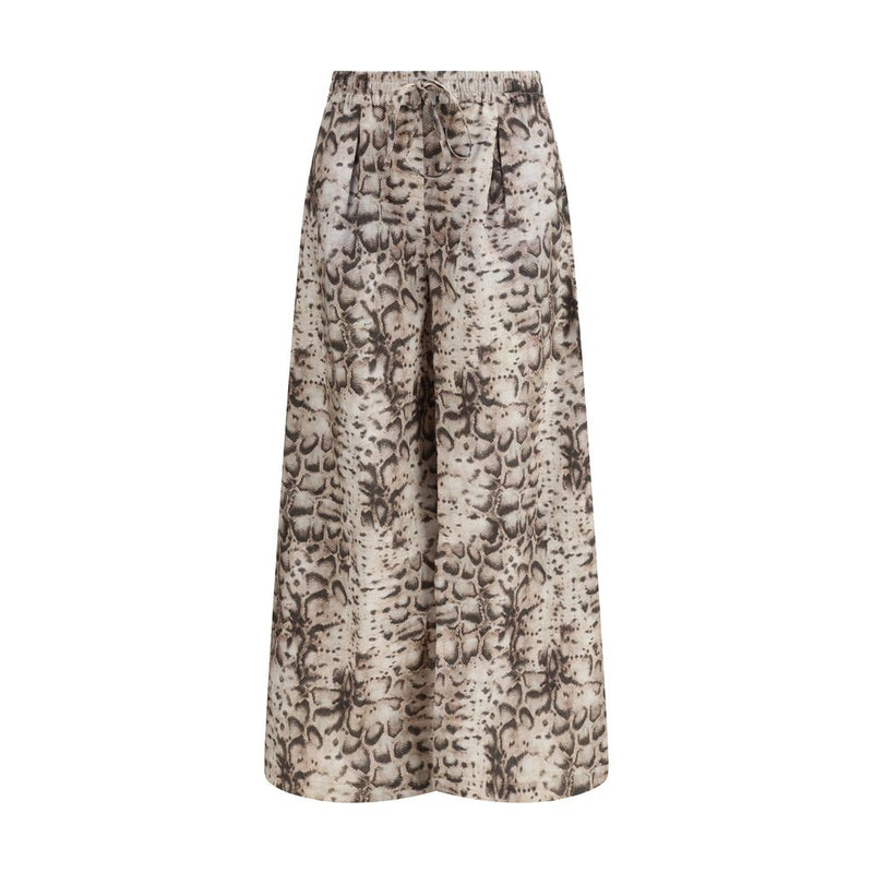 PINKO Gussola Multicolor Cotton Casual Pants for Women
