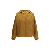 Gucci Beige Nylon Shell Jacket - Oversized Fit