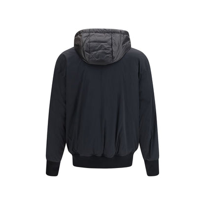 Moose Knuckles Zwarte Nylon Bomber
