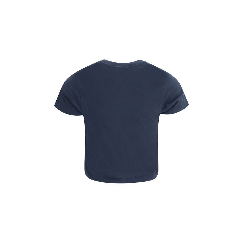T-shirt en coton bleu Maison Kitsuné