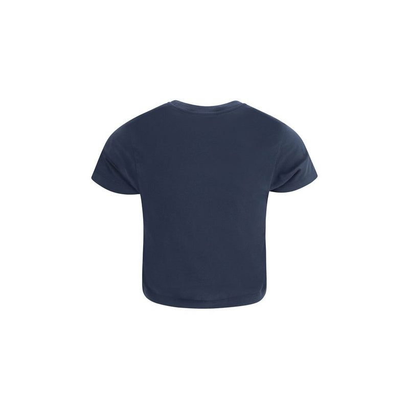 T-shirt en coton bleu Maison Kitsuné