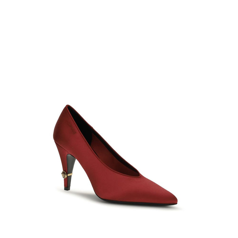Versace Multicolor Viscose High Heel Pumps - Gianni Satin