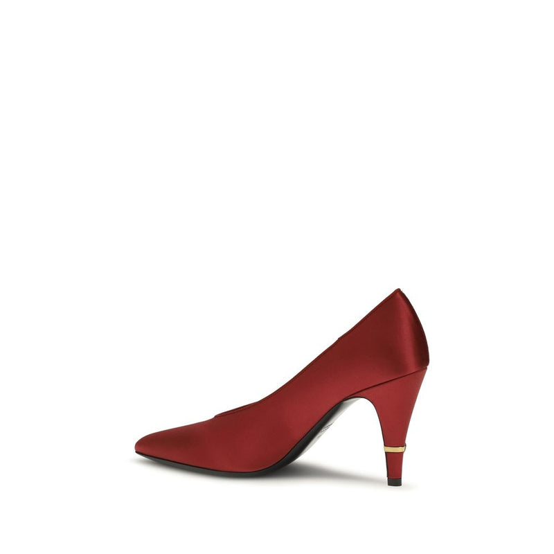 Versace Multicolor Viscose High Heel Pumps - Gianni Satin