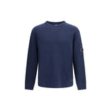 C.P. Company Blue Cotton Sweatshirt - Classic Crewneck Design