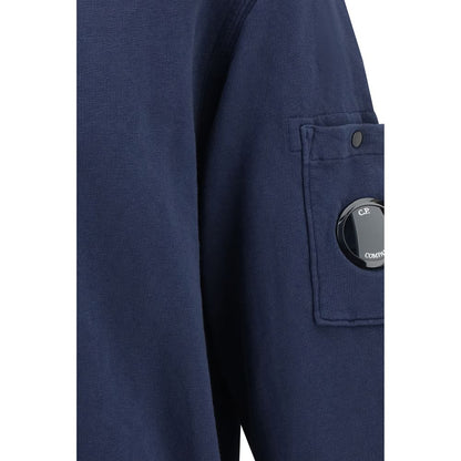 C.P. Company Blauw Katoenen Sweatshirt