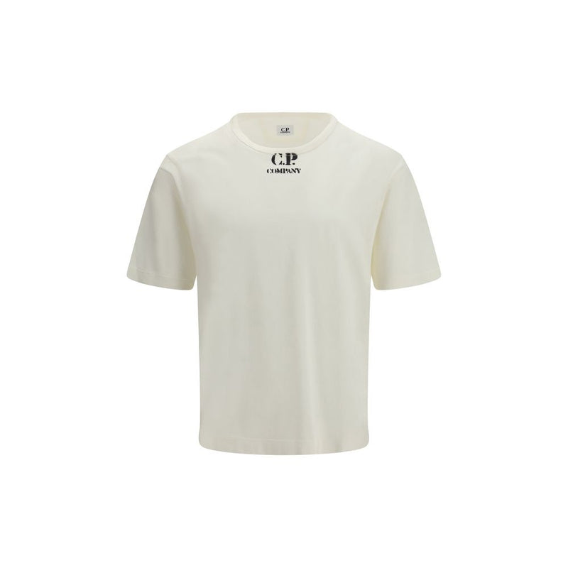 C.P. Company Wit Katoenen T-shirt