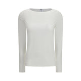 Wolford White Modal Long Sleeve T-Shirt - Pure Collection