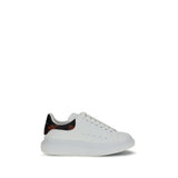 Alexander McQueen White Calf Leather Bos Taurus Low Top Sneakers