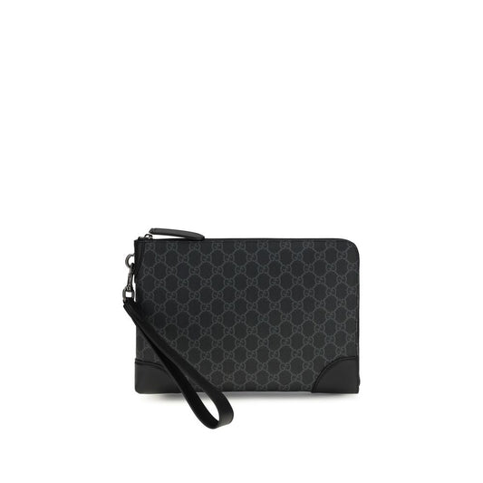 Gucci Zwarte Stoffen Handtas