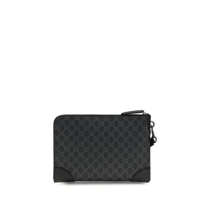 Sac à main Gucci en tissu noir