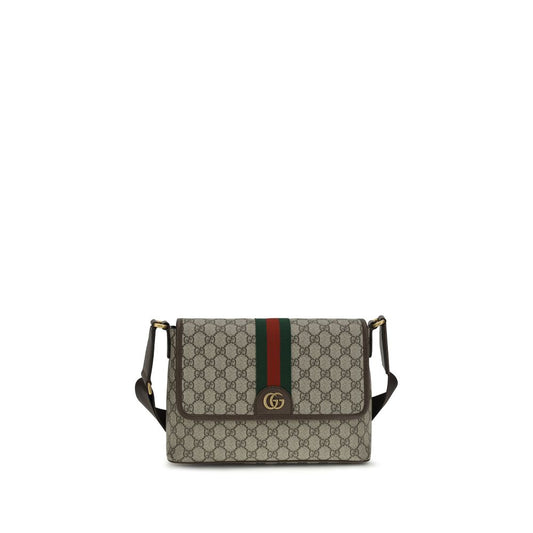 Sac bandoulière Gucci en tissu beige