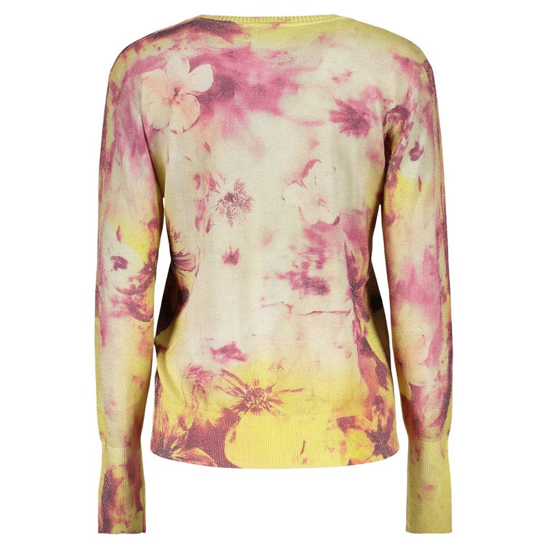 Desigual Giallo Viscosa Femme Pull Bratislava