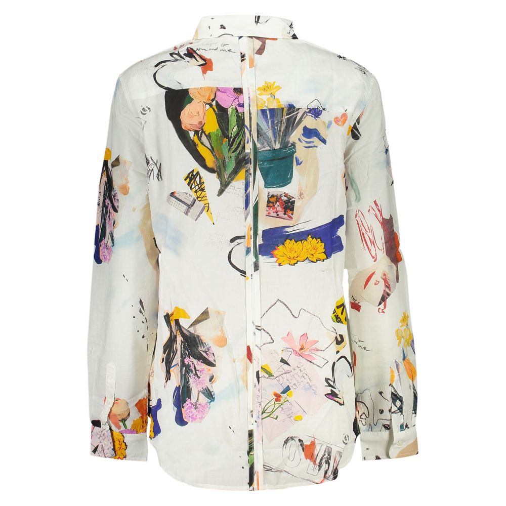 Desigual MILA Shirt for Women in White Cotton