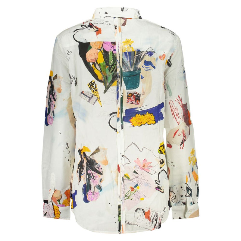 Desigual MILA White Cotton Shirt for Women
