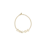 Chloé Gold Brass Bracelet - Elegant Accessory for Women