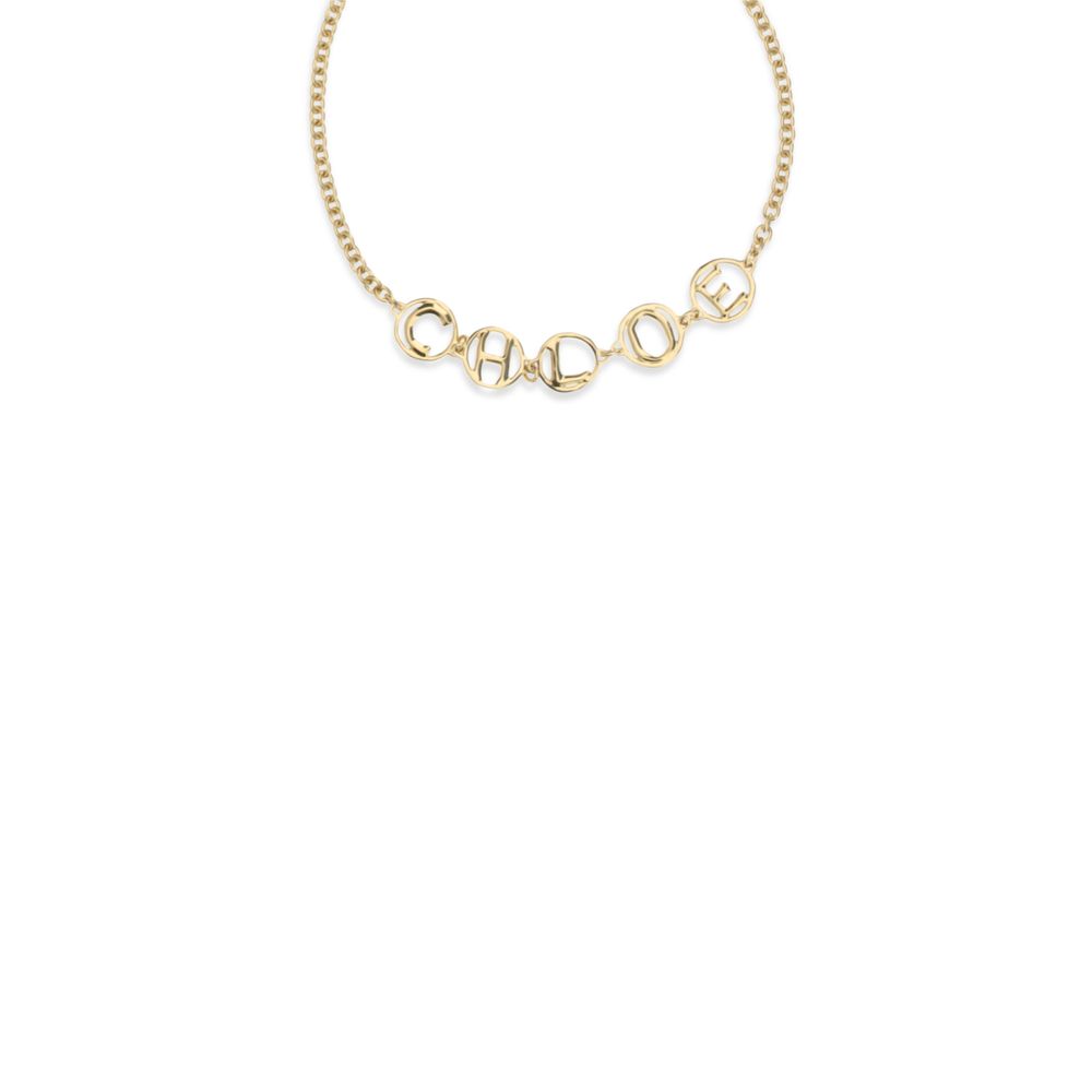 Chloé Gold Brass Bracelet - Elegant Accessory for Women