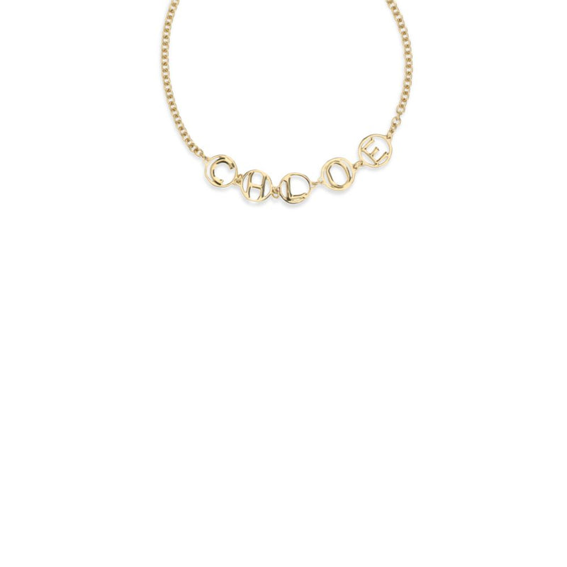 Chloé Gold Brass Bracelet - Elegant Accessory for Women