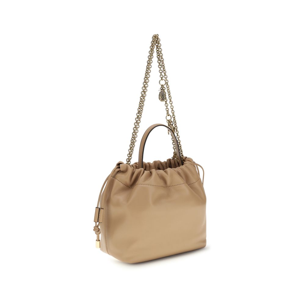 Sac à bandoulière Chloé en agneau beige Ovis Aries Aries