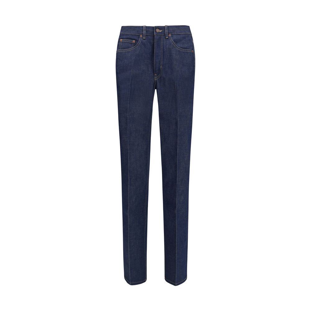 Jean slim en coton bleu Chloé