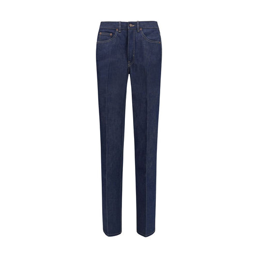 Jean slim en coton bleu Chloé