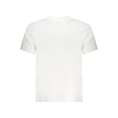 Guess Jeans Bianco Katoenen Heren T-shirt