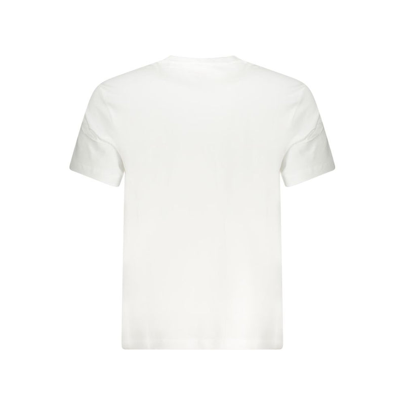 Guess Jeans Bianco Katoenen Heren T-shirt