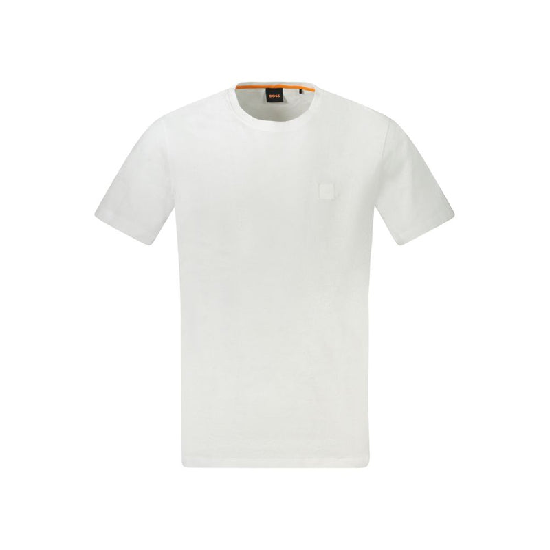 T-shirt homme en coton blanc Hugo Boss