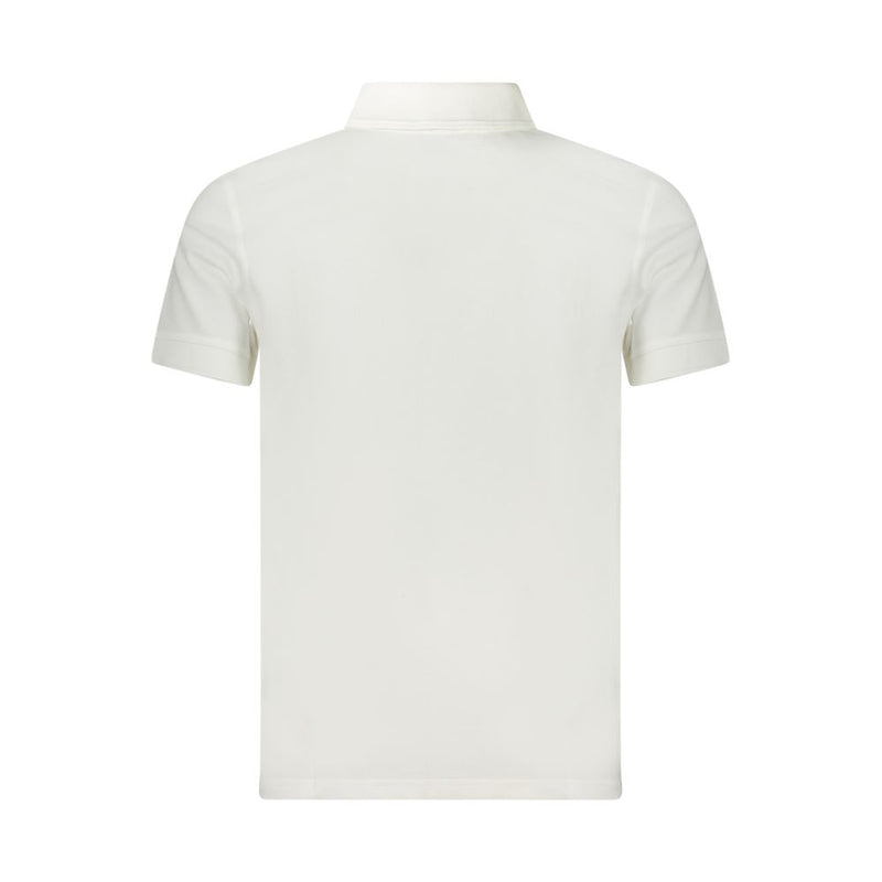 Polo Hugo Boss Bianco en coton pour hommes