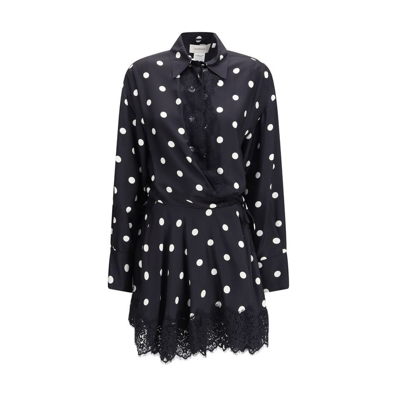 Robe décontractée en soie noire Max Mara