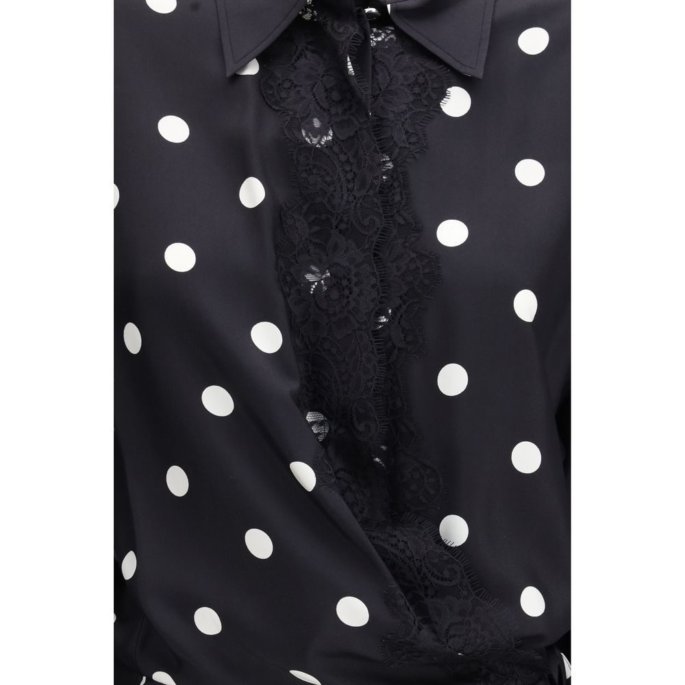 Robe décontractée en soie noire Max Mara