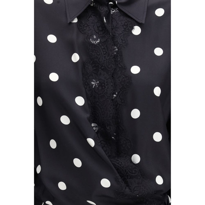 Robe décontractée en soie noire Max Mara