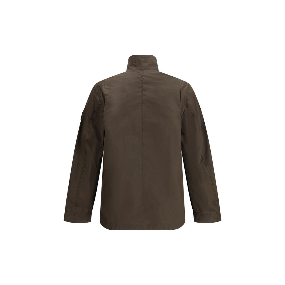 Stone Island Bruine Polyester Regenjas