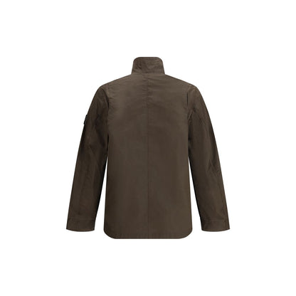 Stone Island Bruine Polyester Regenjas