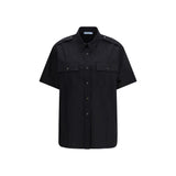 Prada Black Cotton Shortsleeve Shirt for Women