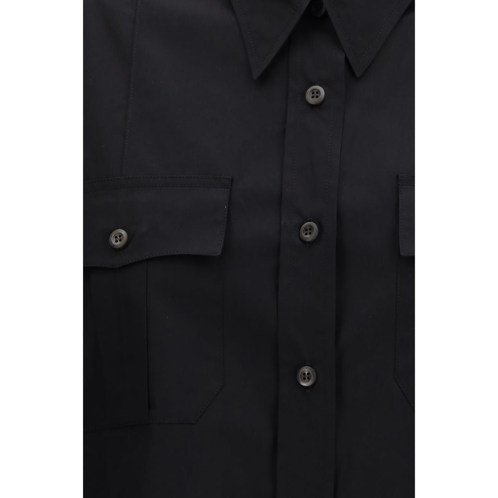 Prada Black Cotton Shortsleeve Shirt for Women