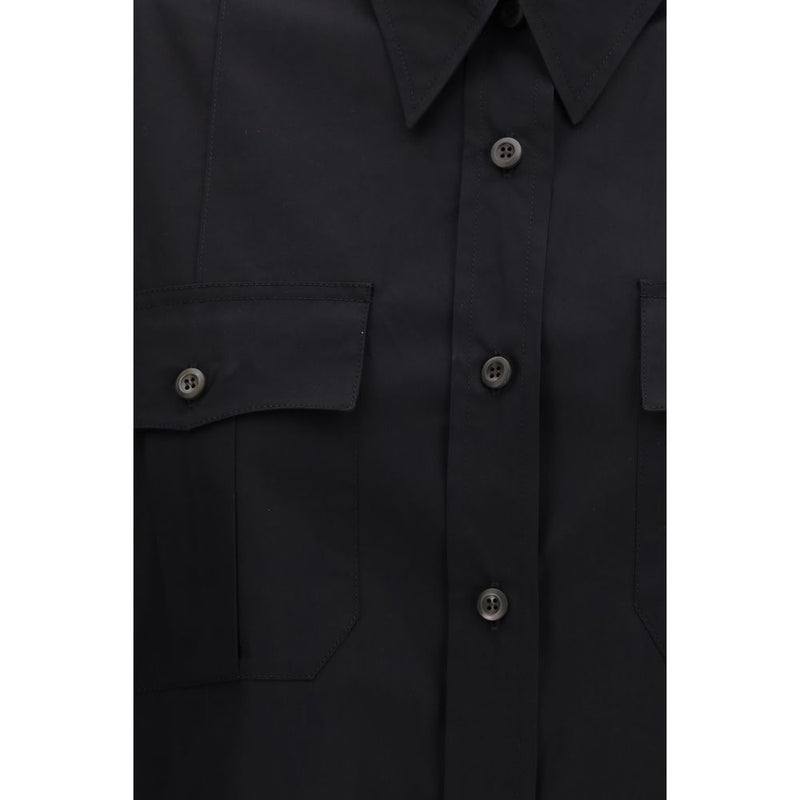 Prada Black Cotton Shortsleeve Shirt for Women